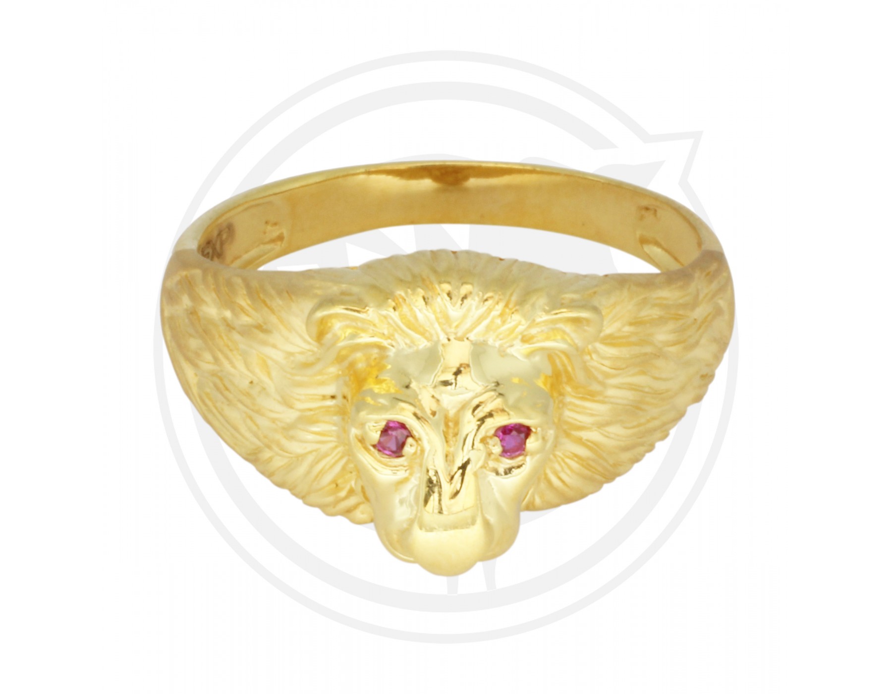 Black Crystal Lion Head Ring | GUCCI® US
