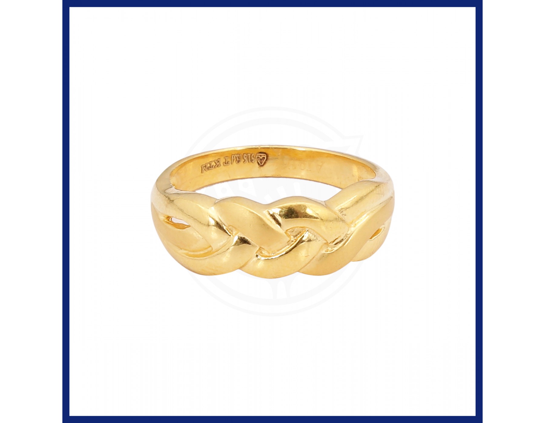 Buy Pure Impon Real Gold Design Casting Ladies Ring Design Online