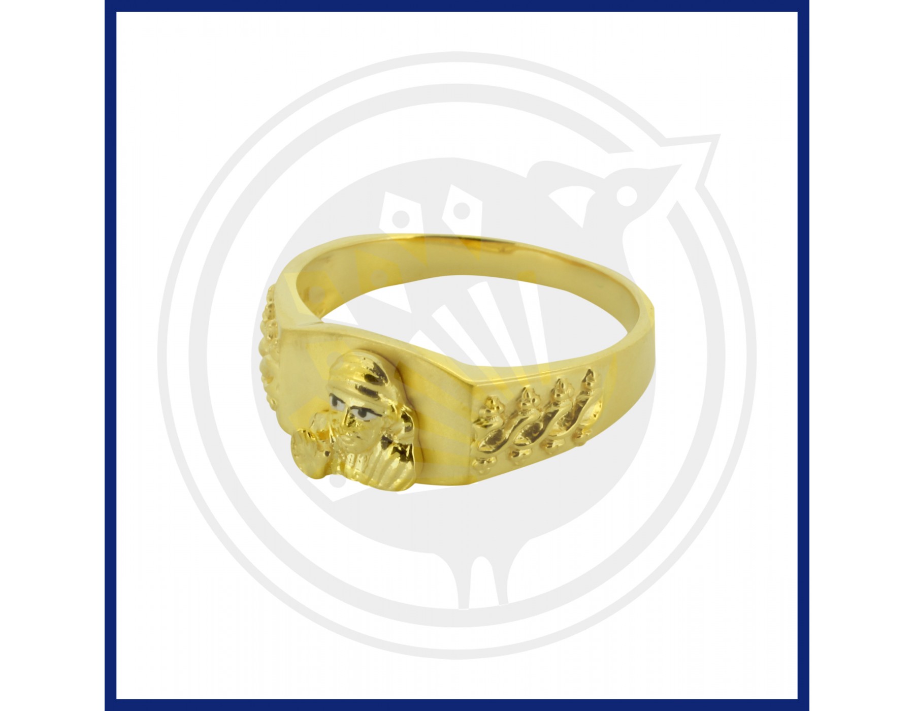 14K White Gold Channel Set Virgin Mary Diamond Ring – Shalimar Custom  Jewelers