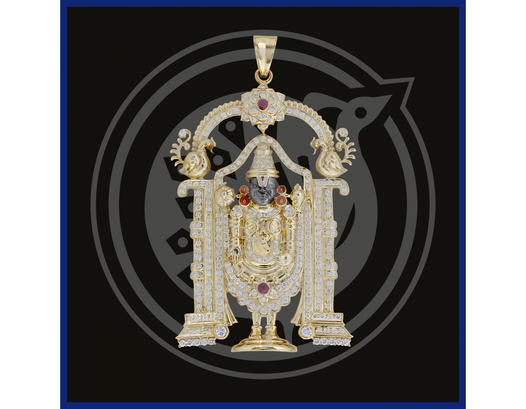 balaji diamond pendant