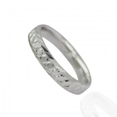 Buy Quality 925 Flat Silver Ring Personalized Gift Item